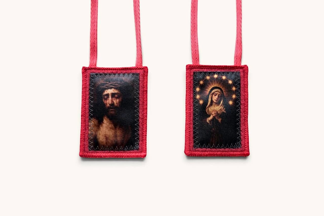 Red Scapular of the Sorrowful Mother and Ecce Homo