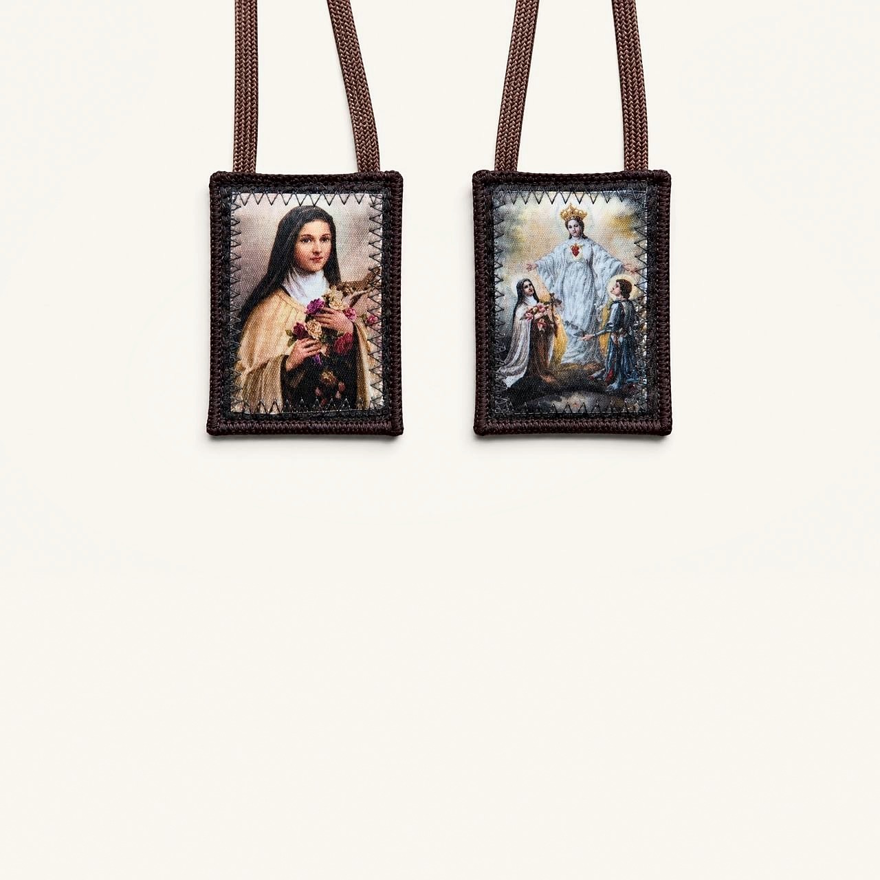 Brown Scapular of Saint Thérèse, Saint Joan of Arc and Our Lady