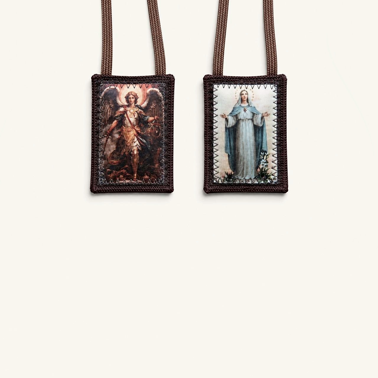 Brown Scapular of Saint Michael the Archangel and the Immaculate Conception